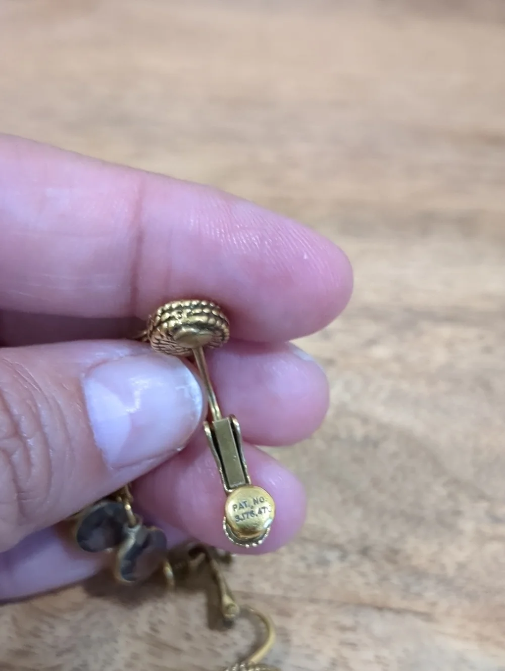 Vintage Goldette Crystal Earrings with Faceted Smoky Crystal Dangles